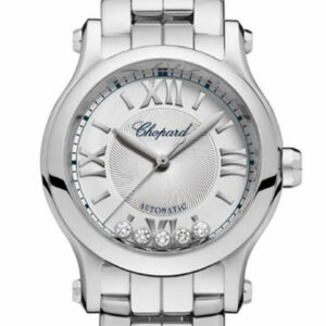 Chopard Happy Sport Silver Dial Ladies Watch 278573-3002
