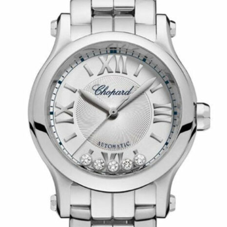 Chopard Happy Sport Silver Dial Ladies Watch 278573-3002
