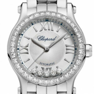 Chopard Happy Sport Silver-Toned Dial Ladies Watch 278573-3004