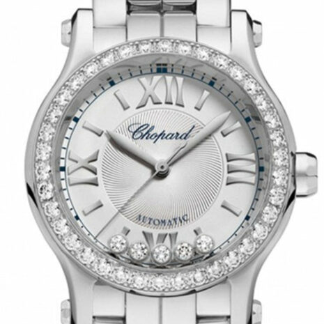 Chopard Happy Sport Silver-Toned Dial Ladies Watch 278573-3004