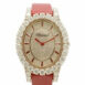 Chopard Lheure Du Diamant Diamond Dial Red Croc 139383-5035 Watch