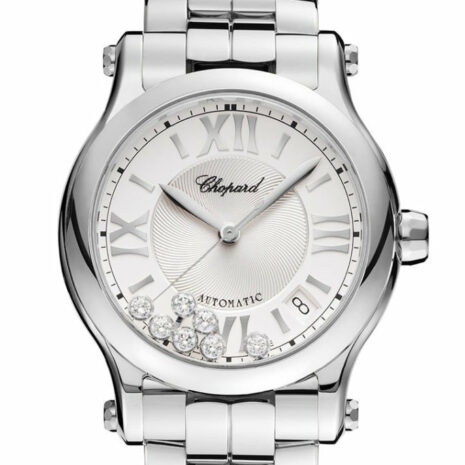Chopard Happy Sport Automatic Silver Dial Ladies Watch 278559/3002