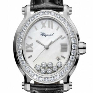 Chopard Happy Sport Oval Quartz Ladies Watch 278546-3002