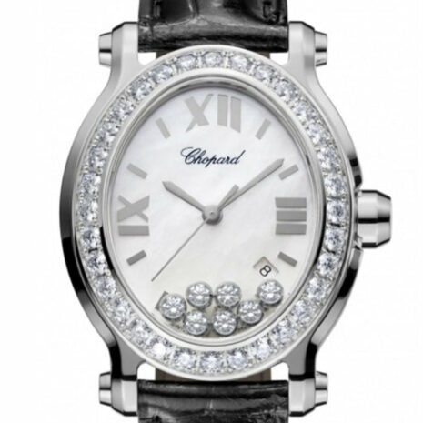 Chopard Happy Sport Oval Quartz Ladies Watch 278546-3002