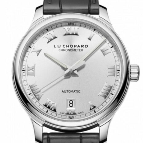 Chopard L.u.c. 1937 Classic 42Mm Stainless Steel Mens Watch 168558-3001 Silver