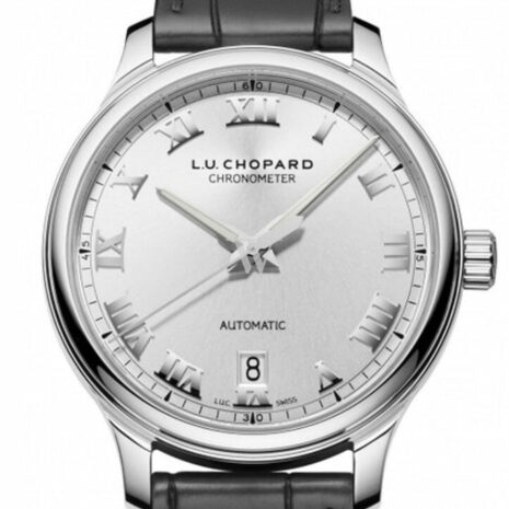 Chopard L.u.c. 1937 Classic 42Mm Stainless Steel Mens Watch 168558-3001 Silver