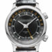Chopard L.u.c Gmt One 42Mm Stainless Steel Watch 168579-3001 Black / None