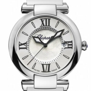 Chopard Imperiale 36Mm Stainless Steel And Amethyst Watch 388532-3002 Pearl