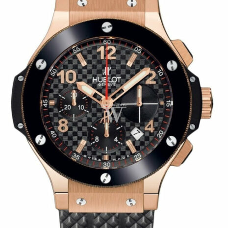 Hublot Big Bang 41Mm Portocervo 18Kt Rose Gold Watch Ladies Watch 341.pe.230.rw Black