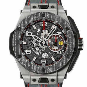 Hubolt Big Bang 45Mm Ferrari Carbon Limited Edition Mens Watch 401.nj.0123.vr Grey