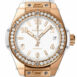 Hublot Big Bang White Dial Diamond Bezel Rubber 38Mm Unisex Watch 465.oe.2080.rw.1204