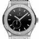Hublot Classic Fusion Black Dial Titanium Mens Watch 515.nx.1270.lr