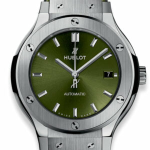 Hublot Classic Fusion Titanium 38mm Green Watch  565.NX.8970.LR