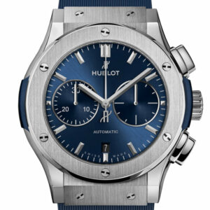 Hublot Classic Fusion Chronograph Titanium Blue 45 Watch 521.NX.7170.RX