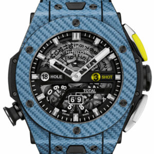 Hublot Big Bang Unico Golf Sky Blue Carbon 45mm Watch 416.YE.1120.VR