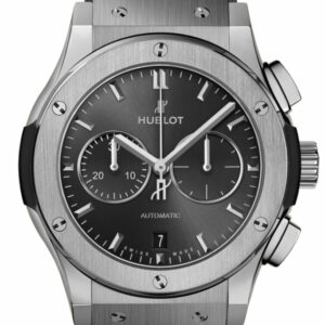 Hublot Classic Fusion Racing Grey Chronograph Titanium 42mm Watch 541.NX.7070.RX