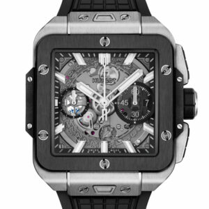 Hublot Square Bang Unico Titanium Ceramic 42mm Watch 821.NM.0170.RX