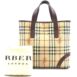 burberry-bag-30498-haymarket-check-pattern-beige-and-brown-leather-coated-canvas-tote-1-1-960-960