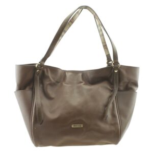 Burberry Panels Small Canterbury Brown Leather Tote