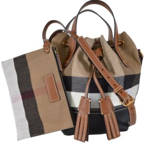 Burberry Small Heston Multicolor Cotton Cross Body Bag