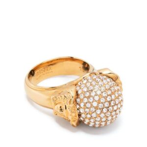 Versace Ring With Crystals