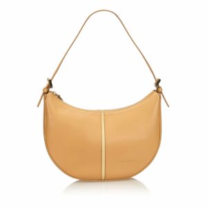 Pre-Loved Burberry Brown Beige Others Leather Hobo Bag United Kingdom