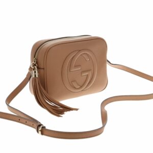 Gucci Camel Coloured Leather Soho Disco
