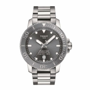 Tissot Seastar 1000 Powermatic 80 Grey Dial Men's Watch T1204071108101