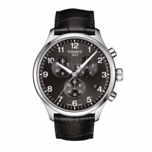 Tissot Chrono XL Classic Quartz Stainless Steel Case Black Dial Black Strap Gent Watch T1166171605700