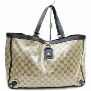 Brand Inspired Gucci Tote Bag Brown PVC (SHC7-10526)