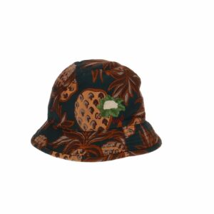 Gucci Metallic Pineapple Jacquard Bucket Hat (L)