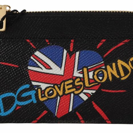 Dolce & Gabbana Card Holder DGLovesLondon ONE SIZE Black