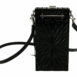 Dolce & Gabbana Sicily Box Crossbody Bag in Black Patent Leather