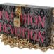 Dolce & Gabbana Fashion Devotion Box Bag Women's Black Acrylic Box Bag with Chain Strap 'Fashion Devotion' Printed Box Bag Chain Strap Box Bag - Black Women's Fashion Devotion Box Bag by Dolce &