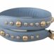 Dolce & Gabbana Studded Leather Bag Strap - Light Blue