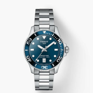 Tissot Seastar 1000 36MM Blue Lacquered Dial Unisex Watch T1202101104100