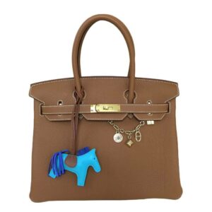 Hermes Birkin 30 Gold Bag Togo Leather