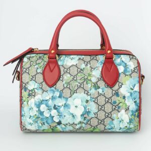 Sac à main Bowling en toile monogrammée Gucci