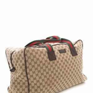 New Gucci Monogram GG Canvas Duffle
