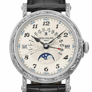 Patek Philippe Grand Complications Silvery Dial Watch 5160-500G-001