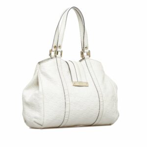 White Gucci Guccissima New Ladies Tote Bag