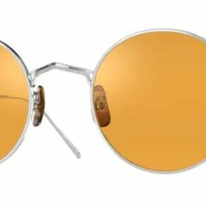 Oliver Peoples 0OV1293ST G. PONTI-3 5254N9 Brushed Chrome  Polarized Sunglasses