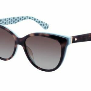 Kate Spade Daesha/S 02NL/LA Havana Pattern Green Polarized Sunglasses
