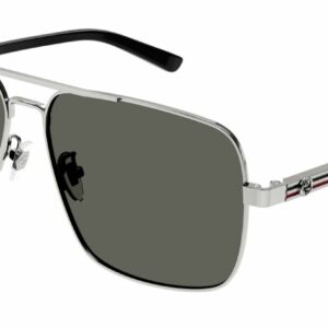 Gucci GG1289S 001 Gunmetal/Grey Caravan Men's Sunglasses