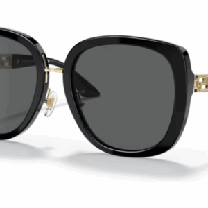 Versace VE4407D GB1/87 Black /Dark grey Square Women's Sunglasses