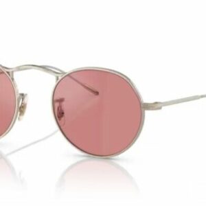 Oliver Peoples 0OV1220S M-4 30th 50353E Gold/Magenta Round 49mm Men's Sunglasses