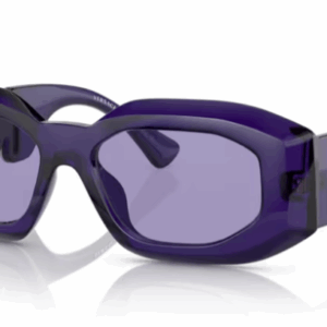 Versace VE4425U 54191A Purple/Violet Oval Men's Sunglasses