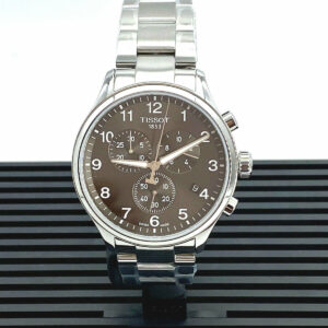 Tissot Chrono XL Classic Black Silver sporty and elegant chronograph Men's Watch T1166171105701