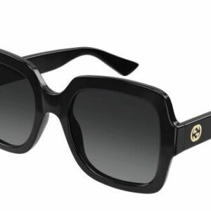 Gucci GG1337S 002Black/Grey Polarized Oversized Square Women's Sunglasses