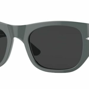 Persol 0PO3308S 117348 Grey/Black Polarized Square Unisex Sunglasses